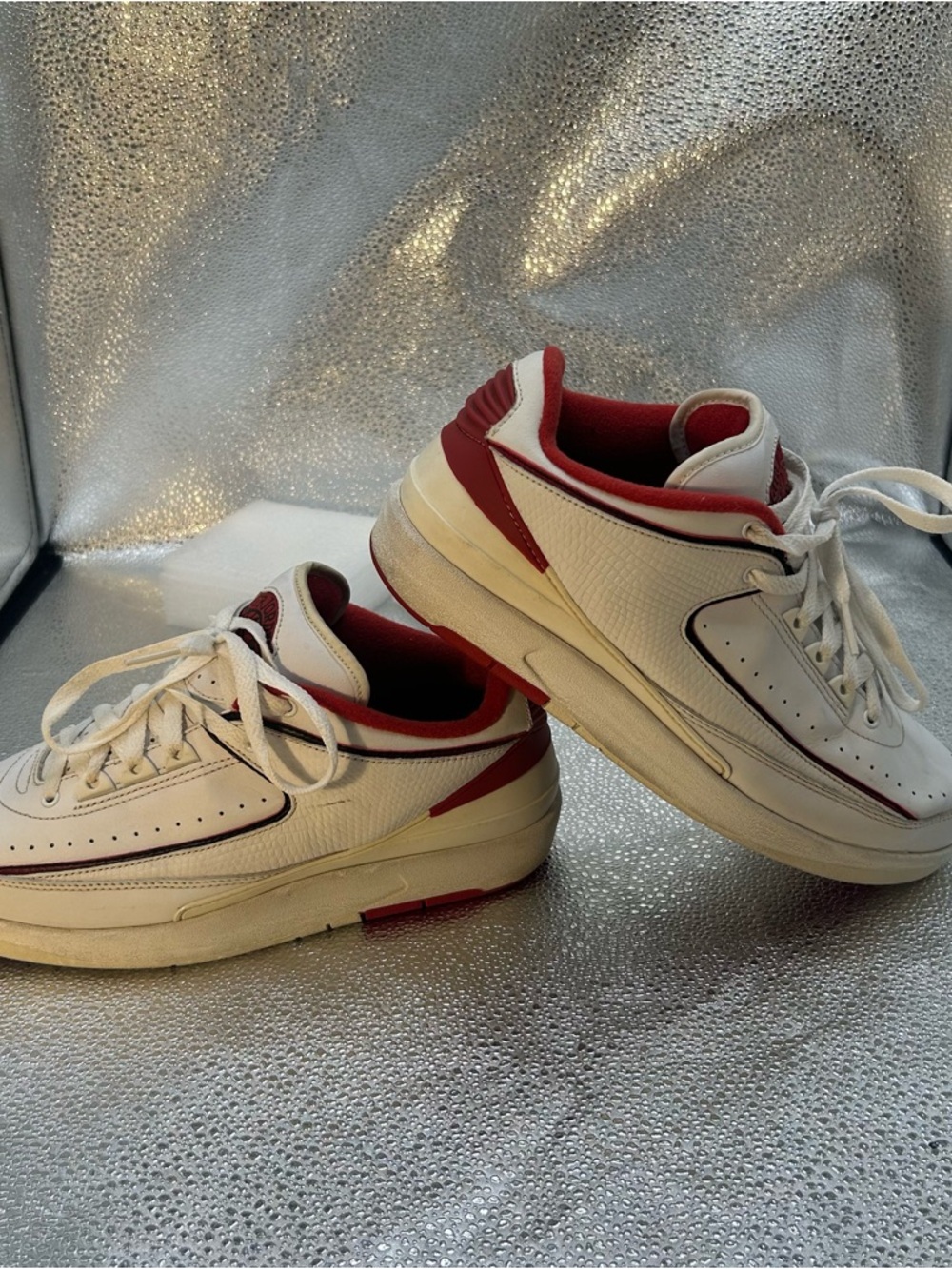 Air Jordan 2 Retro Low in the "White/Varsity Red" Sneakers